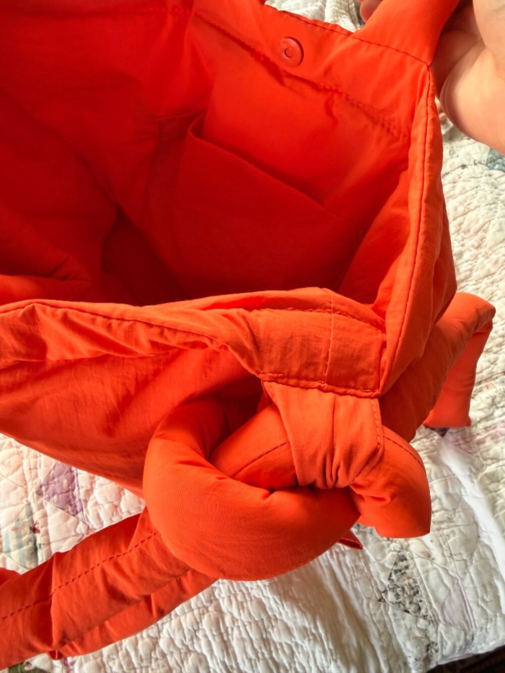 OLEND Ona Soft Bag in Coral - Picture 11 of 11